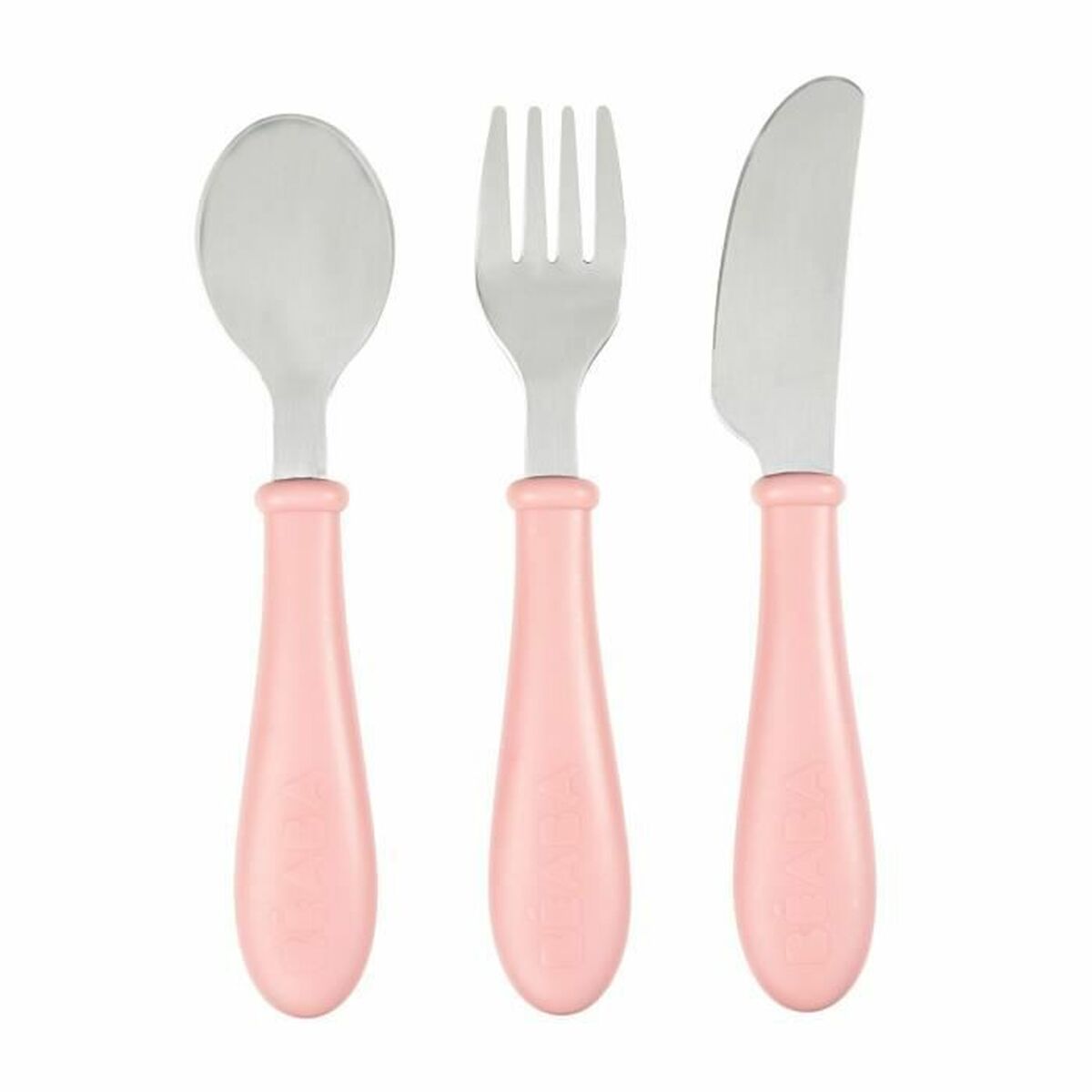 Bestick Béaba Rosa Rostfritt stål 3 Delar
